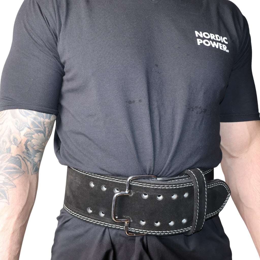Professionelt træningsbælte, Quick Release, Medium - NORDIC POWER