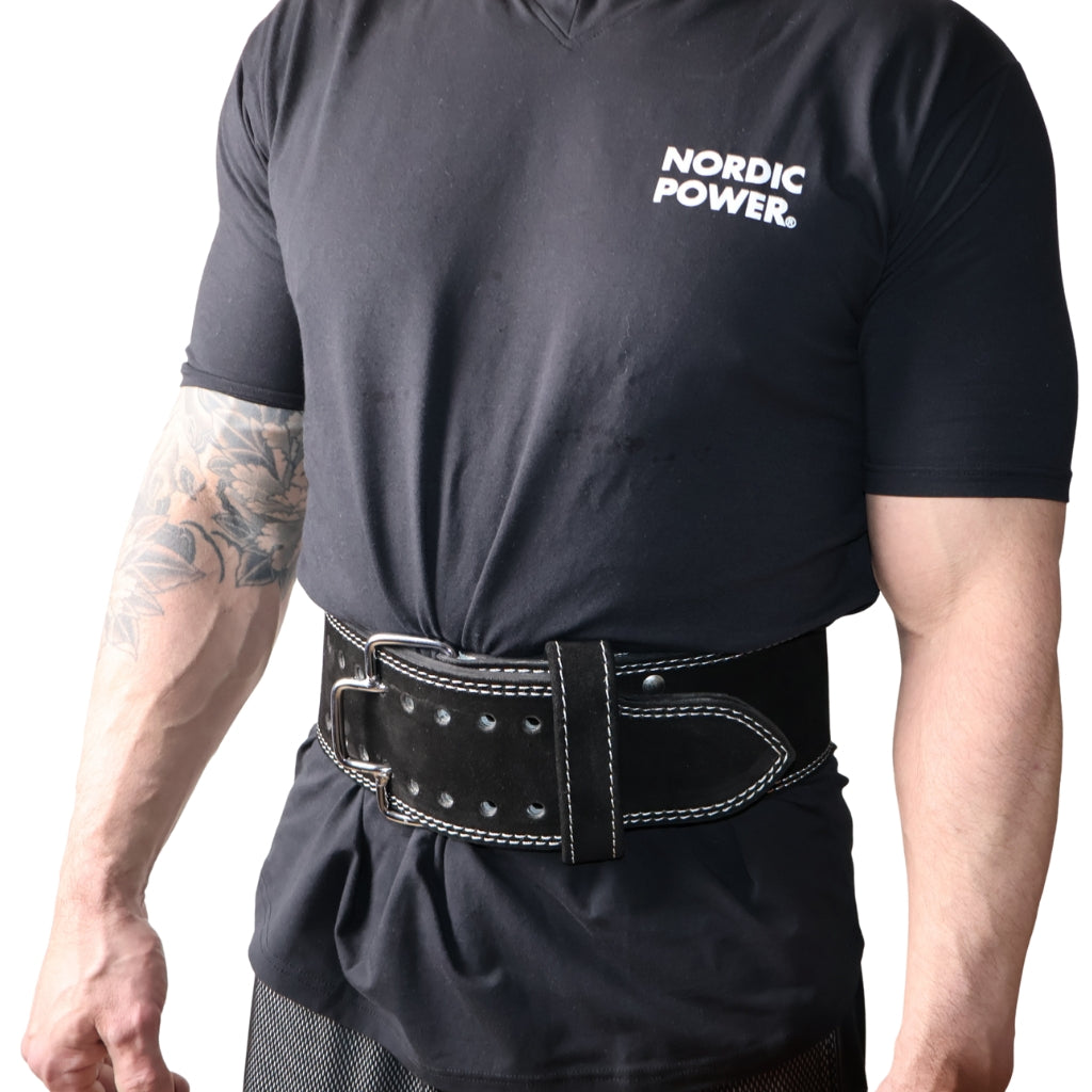 Professionelt træningsbælte, Quick Release, Medium - NORDIC POWER