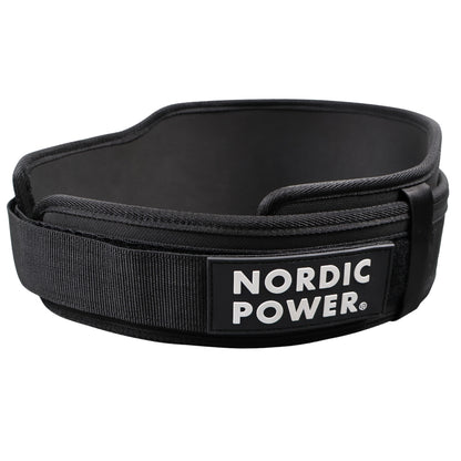 Træningsbælte Small, Sort - NORDIC POWER