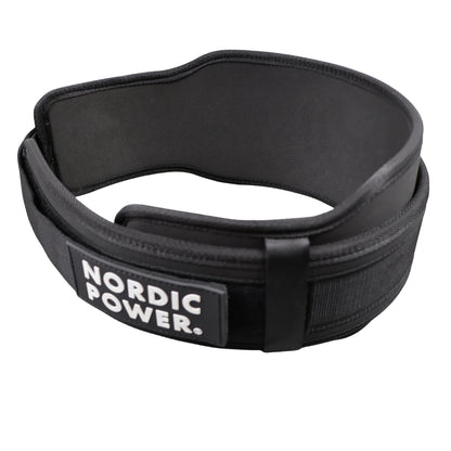 Træningsbælte Small, Sort - NORDIC POWER
