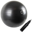 Gymnastikball 75 cm Schwarz, inkl. Pumpe - NORDIC POWER