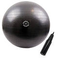 Gymnastikball 85 cm Schwarz, inkl. Pumpe - NORDIC POWER