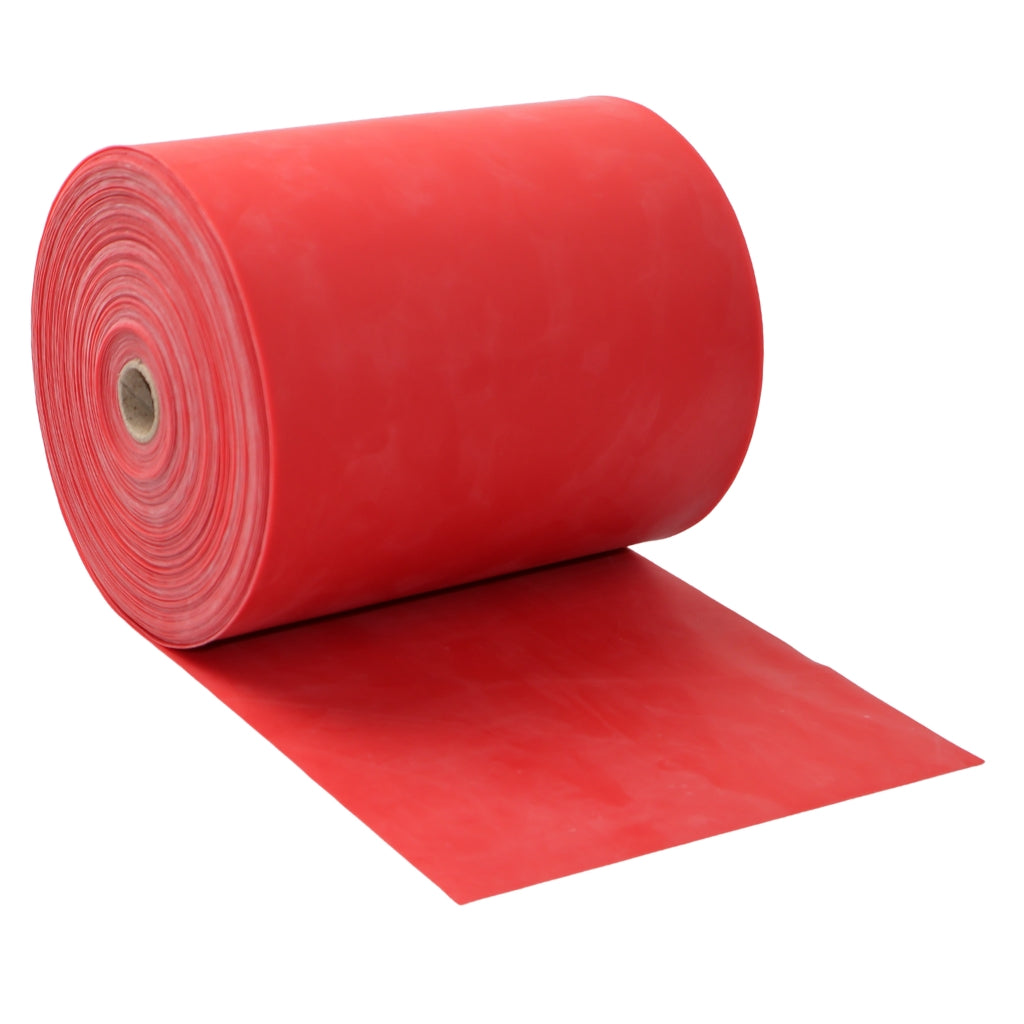 Tilbud Træningselastik Rød Rulle 25 M, Medium Styrke, Køb På Billigst Her - Maxis.dk