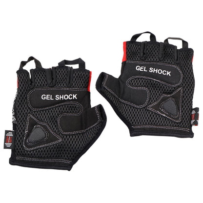 Trainingshandschuhe Schwarz/Rot, Größe M - NORDIC POWER