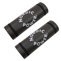 2 Stk. Trainingsmatten Schwarz 1,5 cm dick. Mit Tasche NORDIC POWER