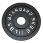 Hantelscheibe 5 Kg. Schwarzes Metall 1 Stück. Ø50 mm - NORDIC POWER