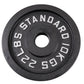 Hantelscheibe 10 Kg. Schwarzes Metall 1 Stück. Ø50 mm - NORDIC POWER