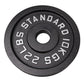 Hantelscheibe 10 Kg. Schwarzes Metall 1 Stück. Ø50 mm - NORDIC POWER