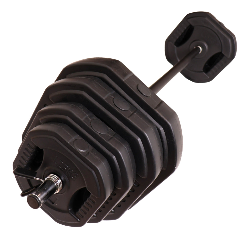Bodypump Set 35 kg. Schwarz - NORDIC POWER - Ø25 mm