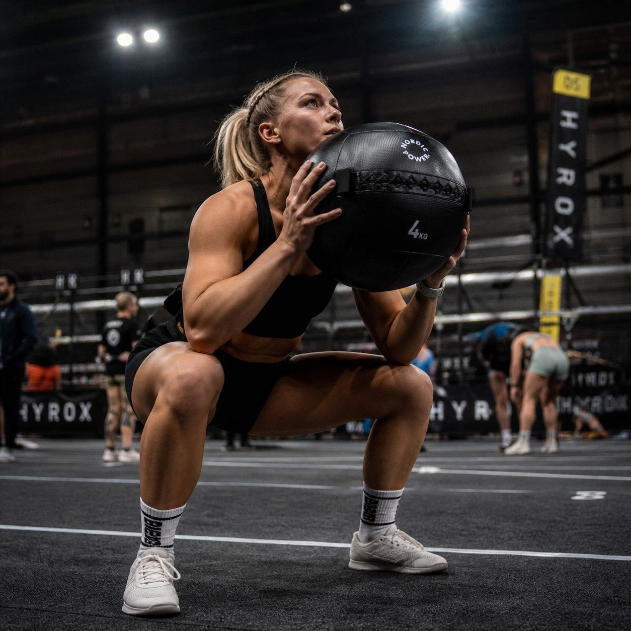 Wandball 6 kg, Schwarz - NORDIC POWER