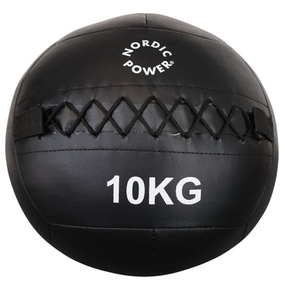 Wandball 10 kg, Schwarz - NORDIC POWER