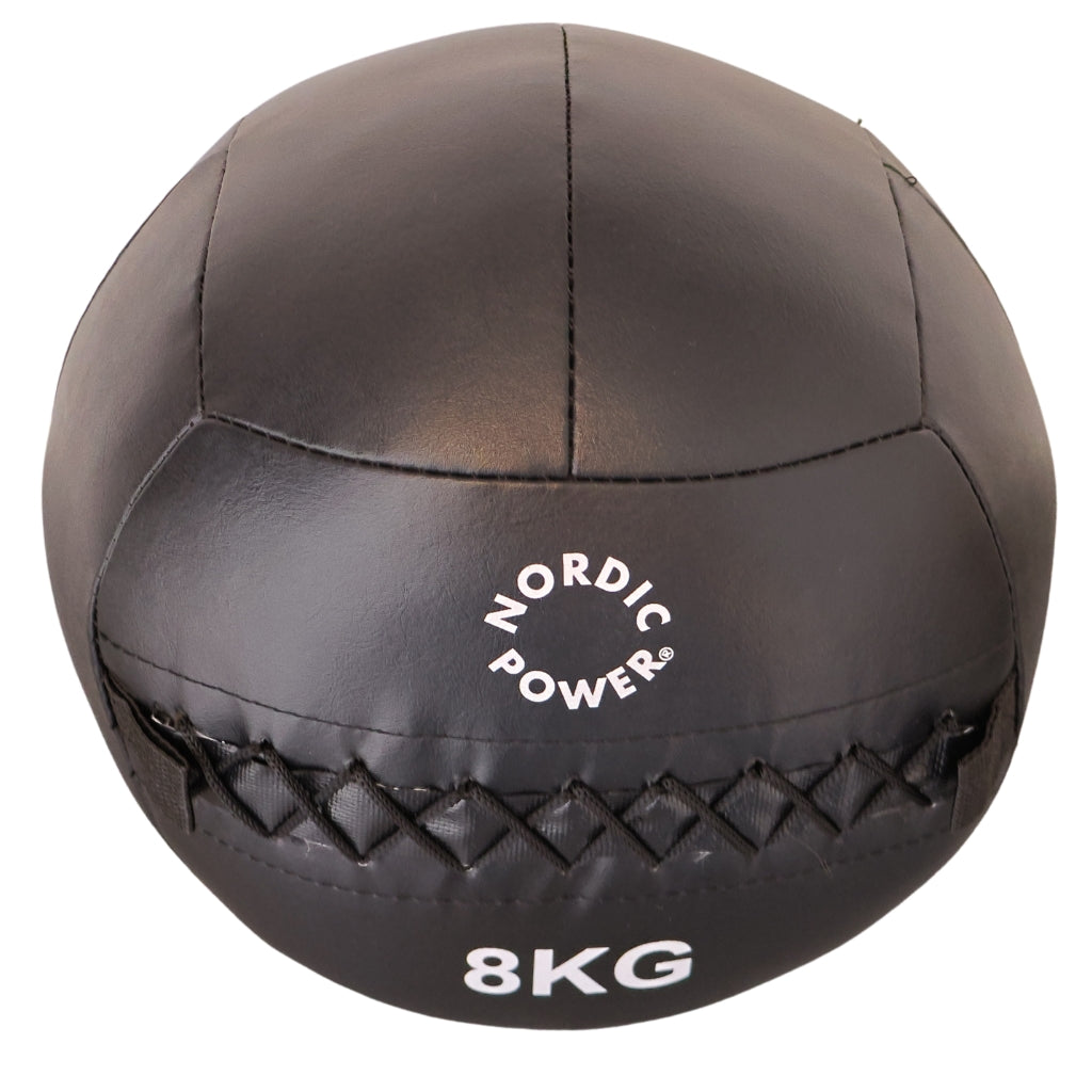 Wandball 8 kg, Schwarz - NORDIC POWER