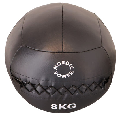 Wandball 8 kg, Schwarz - NORDIC POWER