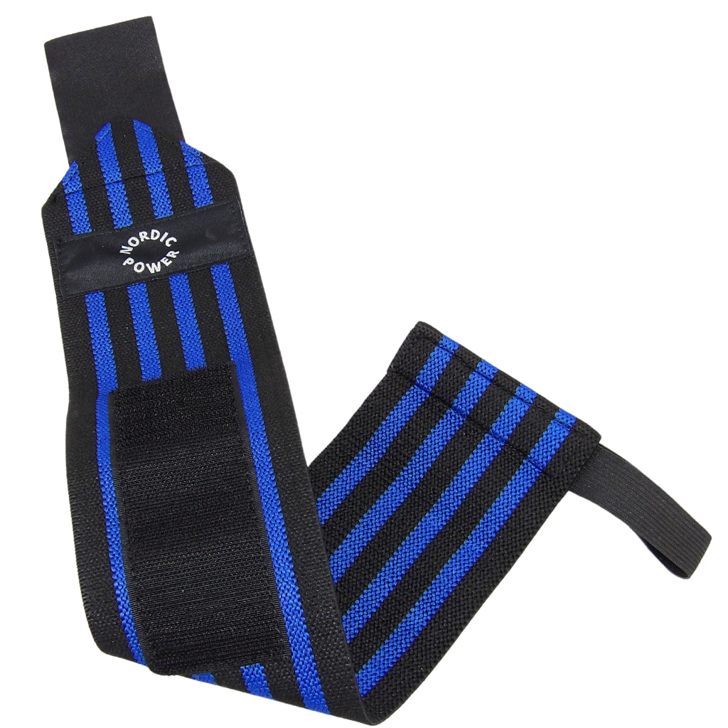 Handgelenkstütze / Handgelenkbandage Blau 2 Stück - NORDIC POWER - Restbestand