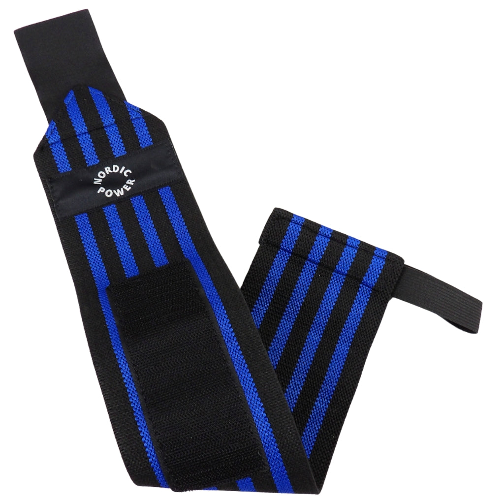 Handgelenkstütze / Handgelenkbandage Blau 2 Stück - NORDIC POWER - Restbestand