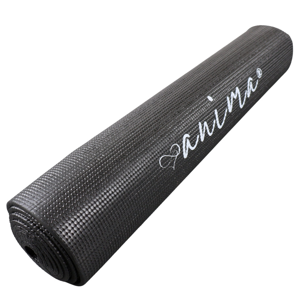 Yogamåtte Sort 6 mm Til Dine Yoga Træningsøvelser, Se Tilbud Her