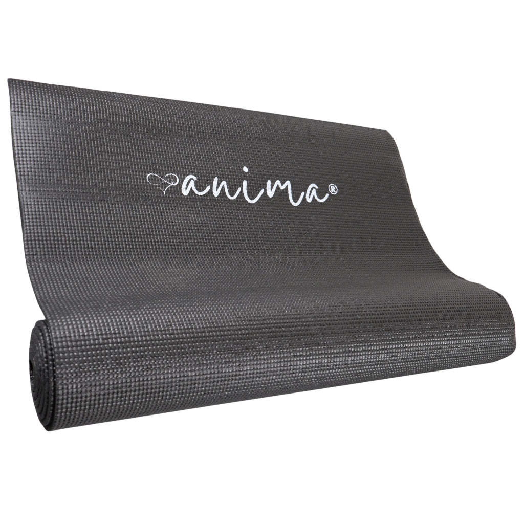 Yogamåtte Sort 6 mm, Fra NORDIC POWER, Køb Billigst Her - Maxis.dk