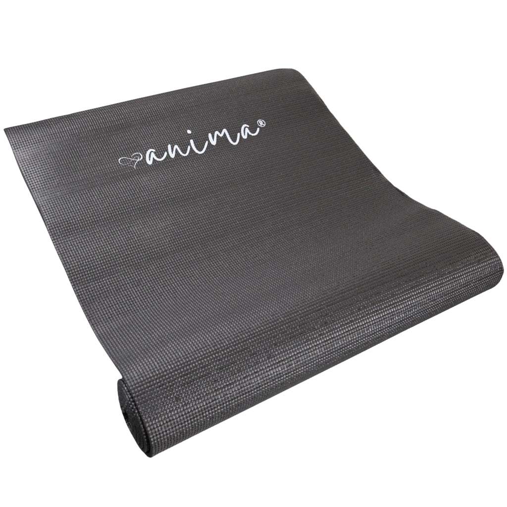 Yogamåtte 6 mm Sort, Køb Billigst Her - Maxis.dk