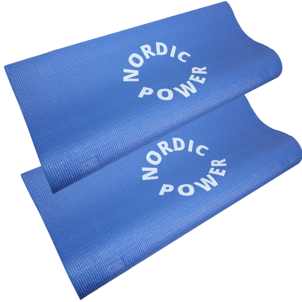 2 Stk. Yogamatte Blau 3 mm - NORDIC POWER