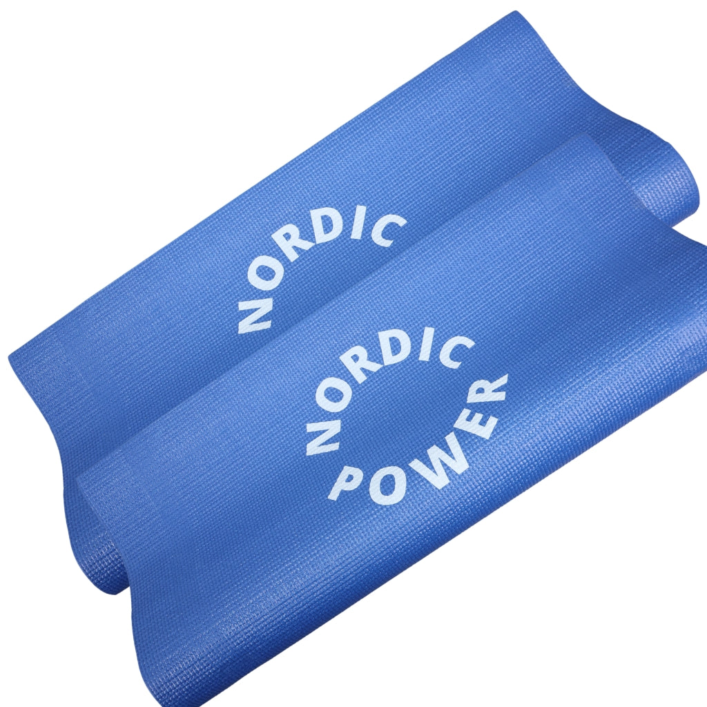2 Stk. Yogamatte Blau 3 mm - NORDIC POWER