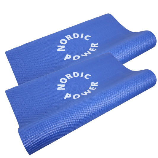 2 Stk. Yogamatte Blau 3 mm - NORDIC POWER