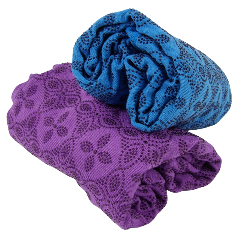 Yogamatte Blau, mit Antirutsch und Tasche - ANIMA