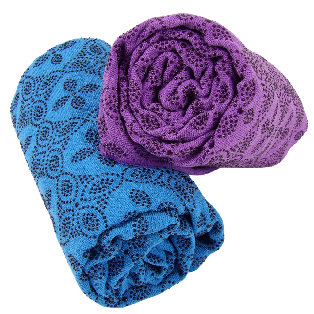 Yogamatte Blau, mit Antirutsch und Tasche - ANIMA