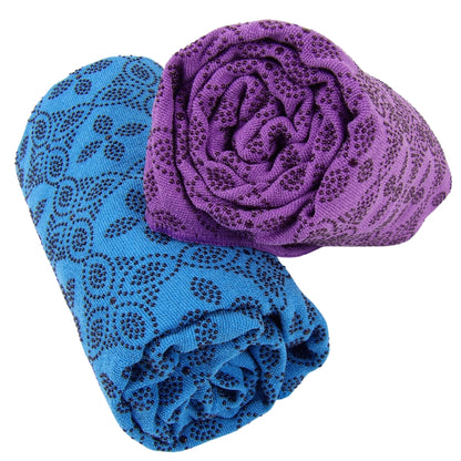 Yogamatte Blau, mit Antirutsch und Tasche - ANIMA