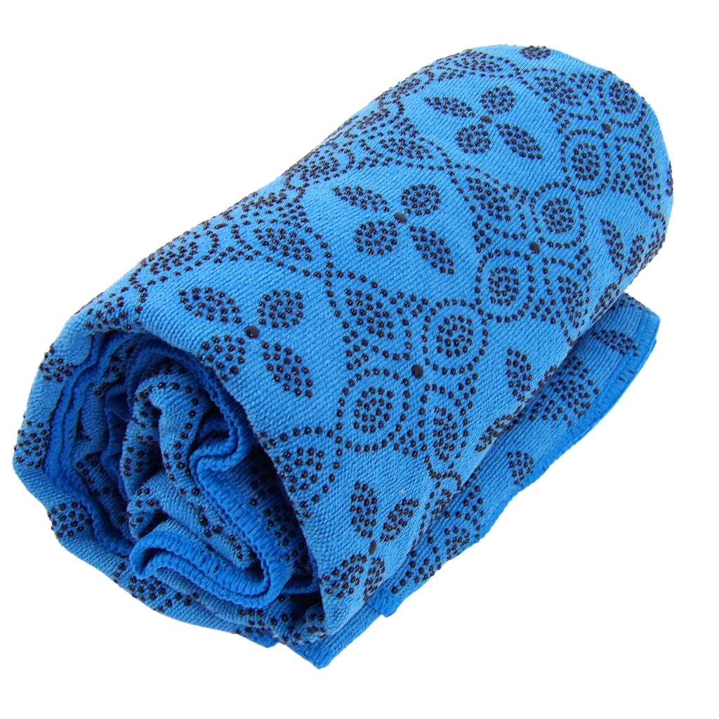 Yogamatte Blau, mit Antirutsch und Tasche - ANIMA